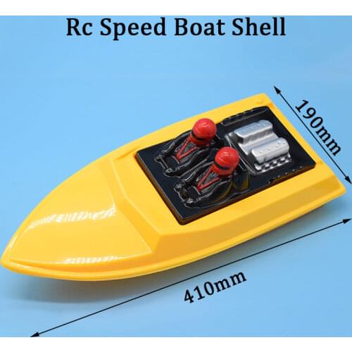Rc Speed Boat Shell Jet Boat Body Modified Hull For DIY Rc Model Boat