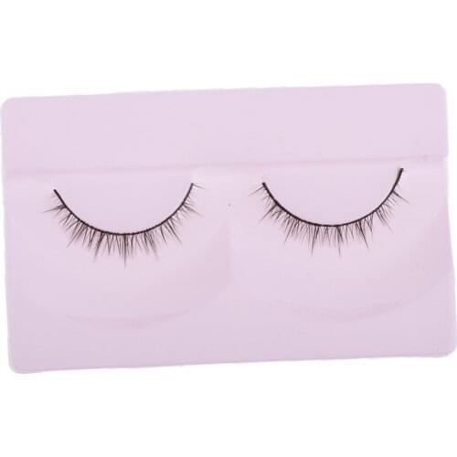 1 Pair 1:4 Scale Girl Dolls 3cm Eyelashes Repair for Kids Children Toys