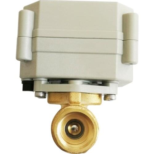 3/8'' brass Timer Valve NPT/BSP, AC/DC 9-24V timer motorized valve for garden, Drain water and water control