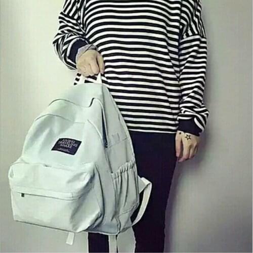 New Arrival Denim Backpacks Solid School Backpacks For Boys And Girls Rucksack Bag Travel Air Soft Backpack