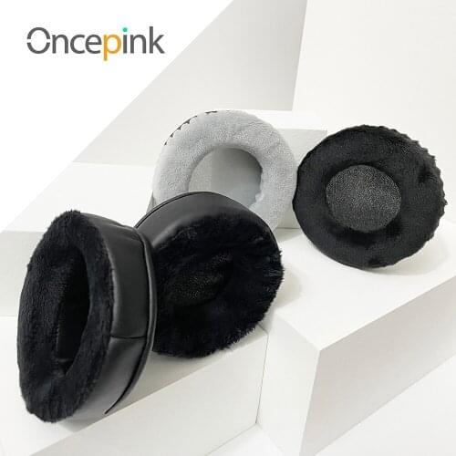 Oncepink Replacement EarPads For Cosonic CD-830M Headphone Thicken Velvet Ear Cushion Repair Parts Earphones Accessories