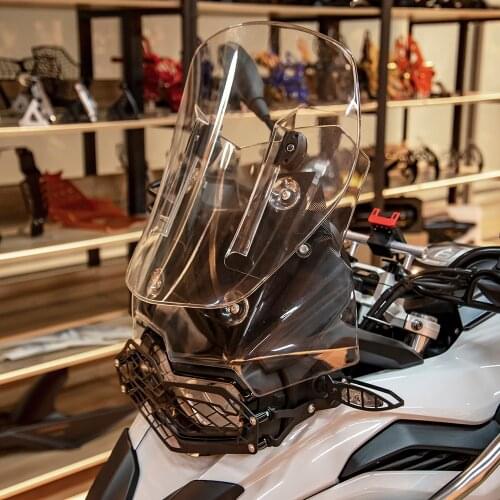 Adjustable Windshield For 2018 2019 2020 BMW F750GS F850GS Airflow Windscreen Extension Wind Deflector Shield Motor Flyscreen
