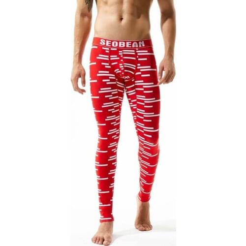 New Autumn and Winter Warm Men Long Johns Leggings Fashion Cotton Thermal Underwear Men Tight Long Johns M L Xl Xxl