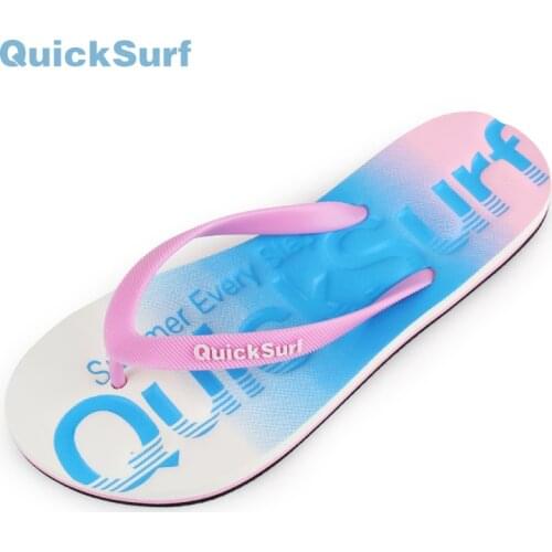 Quicksurf Comfortable Slippers Flip Flop Women Thick sole Summer Korean Fashion Casual Non-Slip Flip Flops Breathable Beach