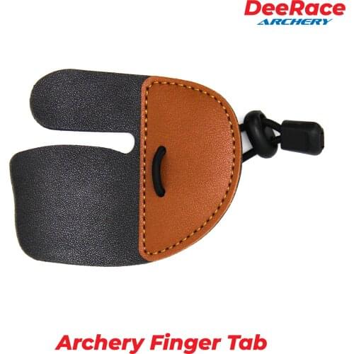 Archery Finger Tab Protector for Hunting Bow Training Bow Recurve Bow Archery Accessories RH Right Hand