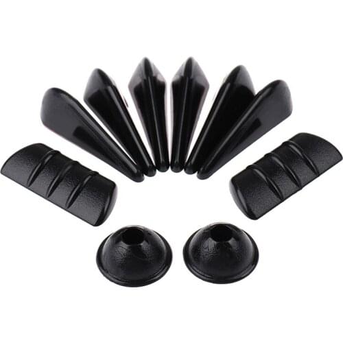 10pcs/set Car Styling Rectifying Lowering Wind noise Car Door Protective Sticker Fairing Body Kit For Car Auto Accessories New