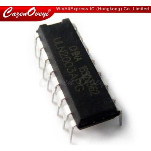 10pcs/lot ULN2003APG ULN2003A ULN2003 ULN2003AP DIP-16 In Stock