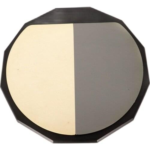12inch Double spelled twelve-corner striped dumb drum with imported natural rubber double drumhead