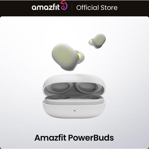 2020 CES Amazfit Powerbuds TWS Wireless Earhook Earphones Heart Rate Monitor Bluetooth headphones For iOS Android