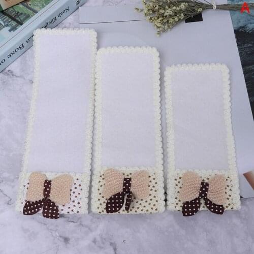 3pcs/lot Cloth Remote Control Dust Cover Cartoon Bear Remote Control Dustproof Storage Bag