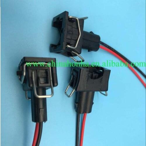 5/10/20/50/100 pcs/lots Fuel Injector Connector Pigtail Cut & Splice Wiring Plugs Clips Fit EV1 OBD1 wiring harness