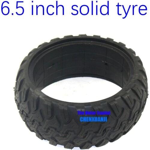 Free Shipping 2019 Hot Sale 6.5 Inch Solid Rubber Tire for Mini Smart Self Balancing Scooter 6.5" Hoverboard Unicycle Scooter