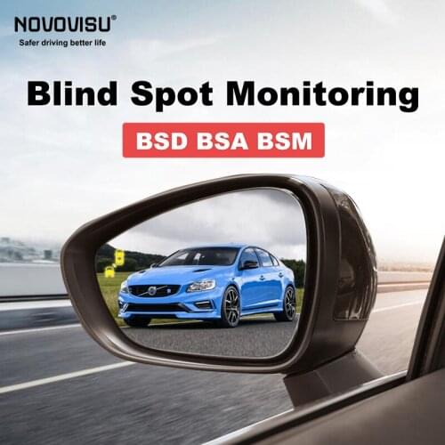 Car BSD System BSA BSM Blind Spot Detection Driving Warning Safety Radar Alert Mirror For Volvo S60 S60L T6 2018 2019 2020