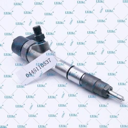 ERIKC 0445110537 Common Rail Fuel Injector 0445 110 537 Diesel Engine Injection Spray Nozzle 0 445 110 537 Assembly For Isuzu