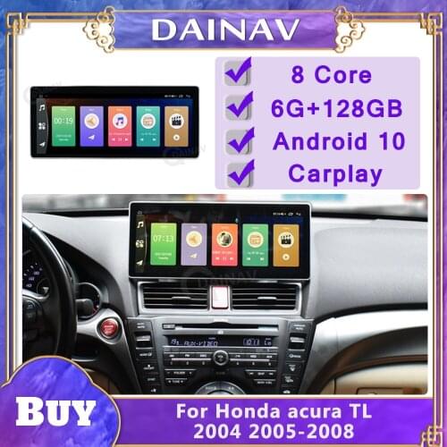 Horizontal screen 2 Din Android Car Radio For Honda acura TL 2004 2005-2008 Car Autoradio GPS Navigation Multimedia DVD player