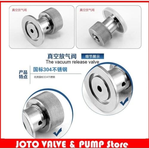 KF-40 SS304 Bleed Valve Vacuum Valve