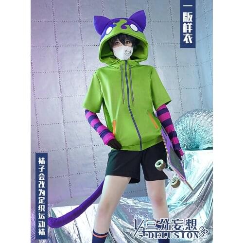 Anime SK8 the Infinity MIYA Daily Outfit Dress Uniform Game Suit Cosplay Costume Unisex Halloween Carnival Free Shipping 2021New