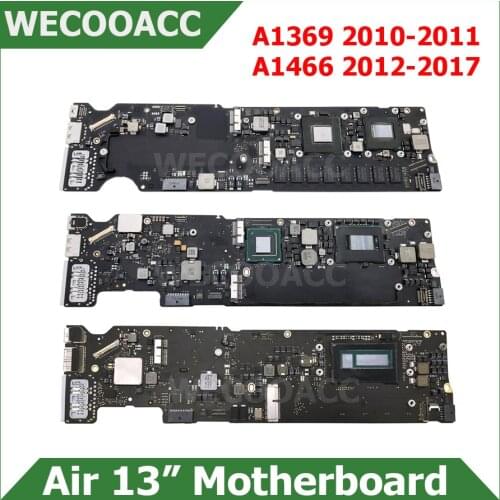 Tested Original A1369 A1466 Motherboard For Macbook Air 13" Logic Board 2010 2011 2012 2013 2014 2015 2017 years