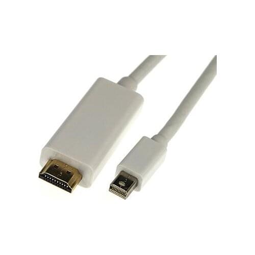 New 6ft(1.8m) Mini Displayport to HDMI Cable mini dp to hdmi cable Adapter 100pcs/lots