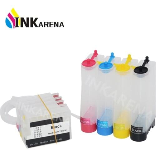 1 Set Continuous Ink System Ciss For HP711 For HP 711 XL Bulk ink For HP Designjet T120 T520 Printer Ciss Tank With Reset Chip