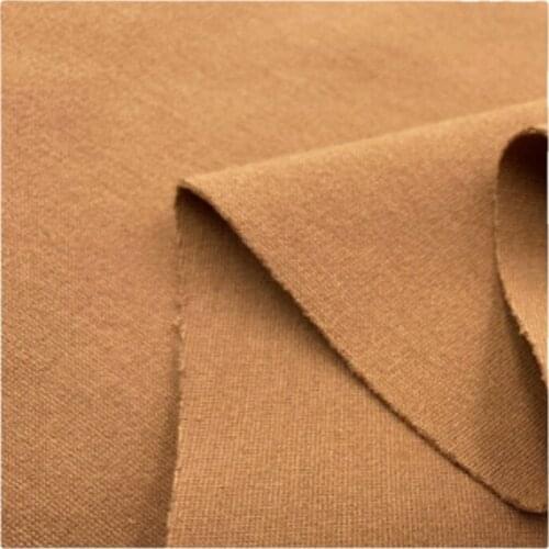 Width 62'' High Grade Thickened Solid Color Comfortable Elastic Fabric By The Yard For Pants Skirts Shirts Material