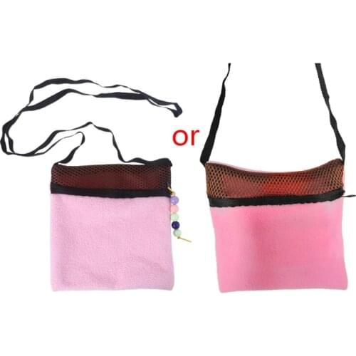13MA Small Animal Outgoing Sleeping Bag Rats Hamster Carrier Bag Travel Carry Pouch