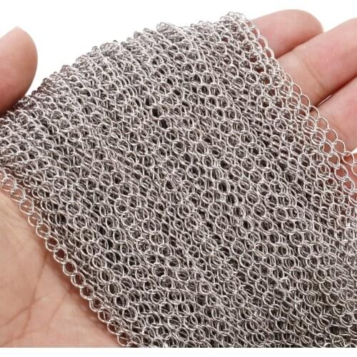 4m/lot Stainless Steel Chain Extender 3.6mm Width Gold Soldered Extension Tail Chain