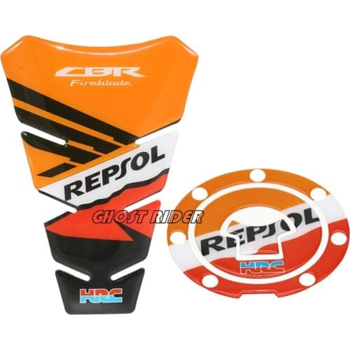 Universal Motorcycle WING LOGO Fuel Gas Tank Pad For Honda CBR VFR CBF HORNET FIREBLADE HRC Tank Cover Protector Decal Sticker