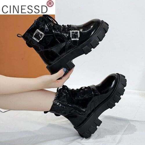 2021 New Fashion Winter Women Boots Warmth Platform Ankle Boots Ankle Women Casual Booties Round Toe Womens Shoes Botas Mujer