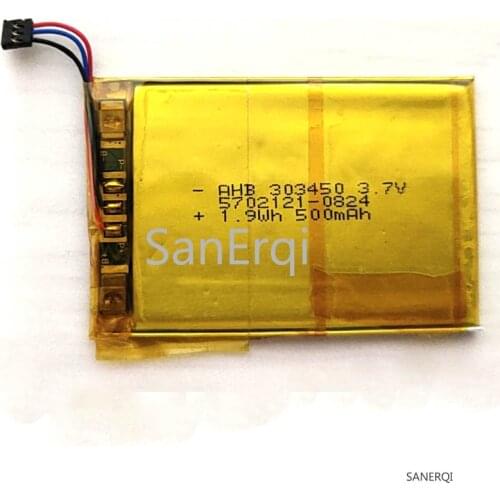 500mAh Battery 533-000088 AHB303450 Battery for Logi tech Touchpad T650, mx master