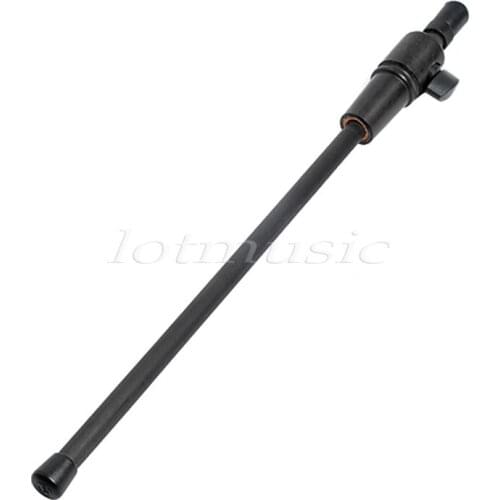 Black Bass Endpin Carbon Fiber Strong Black End Pin Fit 3/4 4/4 Parts 48CM