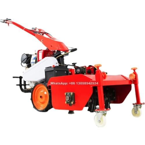 CXC-701 Diesel/Gasoline Engine Lawn Mower Self-Propelled Garden Weeder Wasteland Straw Blunt Stubble Cutter Cutting Width 6cm