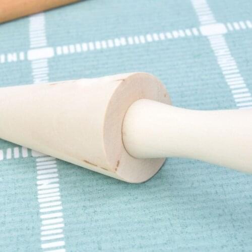Wooden Ice Cream Cone Mold DIY Egg Roll Omelet Waffle Roller Pastry Roll Kitchen Baking Tools