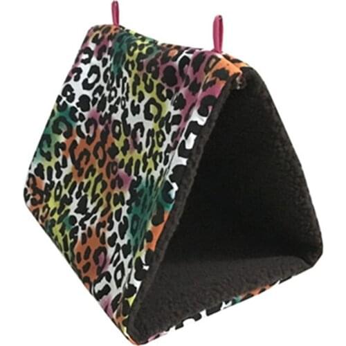 Hamster House Pet Hammock Bird Hamster Hanging Cage Hedgehog Soft Warm Tunnel Cavia Guinea Pig Bed Squirrel Rat Swing Nest Cages