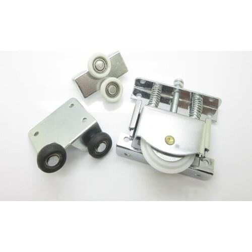Wardrobe Small Bottom Wheel Furniture Accessories Travel Pulley Upper And Lower Wheels Roller Door Cabinet Track Slot Accessorie