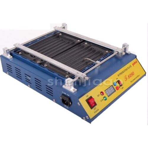 Hot Sell, 1PCS 220V or 110V IR Soldering Station 110V /220V Puhui T-8280 PCB Preheater SMD Rework Station T-8280