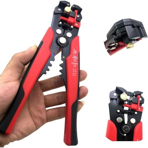 Cable Wire Stripper Automatic Crimping Tool Peeling Pliers Adjustable Terminal Cutter Wire multitool Crimper