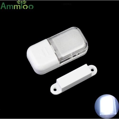 Mini Led Light Night Lamp Luminaria Sensor led Closet Wardrobe Night Light Energy Saving White Color Emergency Lighting For Home