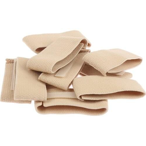 10Pcs/Pack Adult Urine Belt Reusable Adjustable Patients Fixed Urine Bag Straps Anti-slipFor Bedridden