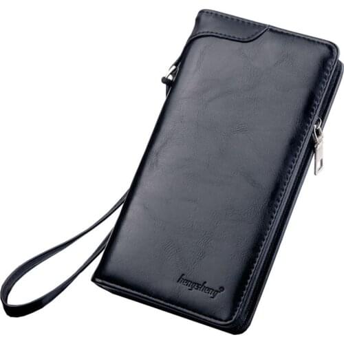 Men Bag Long Wallet Casual Multi-function Clutch Card Package Multi-card Holder billetera hombre erkek cuzdan baellerry