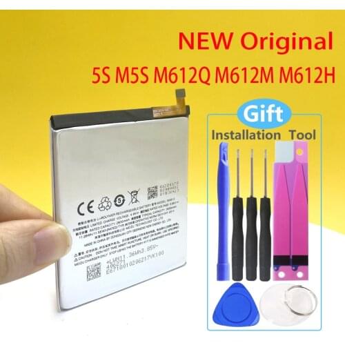 New Original BA612 Battery For Meizu 5S M5S M612Q M612M M612H 3000mAh Smart Phone +Tracking Number