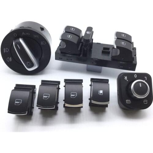 Window headlight mirror fuel tank Switch For VW Jetta Golf MK5 6 Tiguan CC 5ND 941 431B,5ND 959 565A,5ND 959 857,5ND 959 855