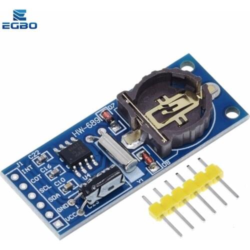 1PCS egbo New PCF8563 PCF8563T 8563 IIC Real Time Clock RTC Module Board Good than DS3231 AT24C32 3.3V