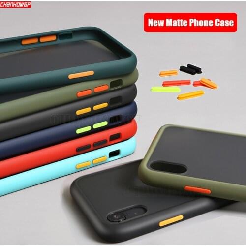 Anti-knock Armor Case For Samsung Galaxy A50 A30 A70 A40 A20 A10 A10S A20E A30S A50S M30S S8 S9 S10e S10 Note10 Plus Matte Cover
