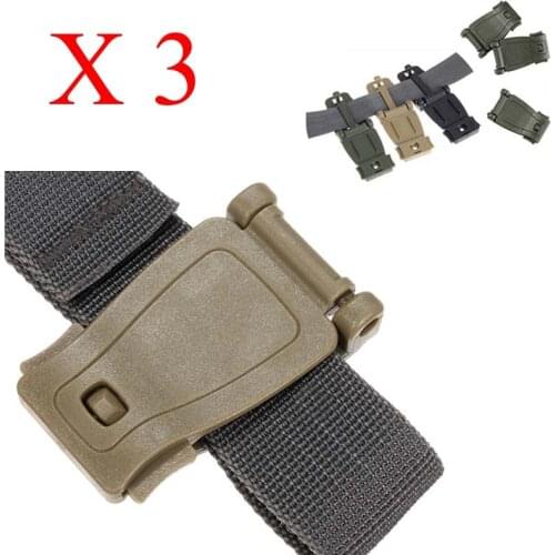 Strap link Tactical Buckle bushcraft Backpack Bag Connect kit Outdoor molle attach Hike webClasp Camp Webbing webdom Belt Clip