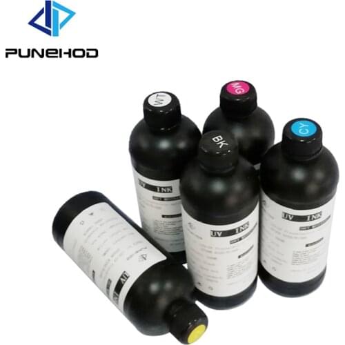 5*500ML/Set LED UV Graphic Ink For R1390 L800 R330 DX5 DX7 Printer UV Ink For All UV flatbed Printer