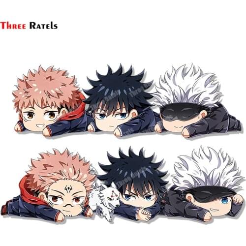 Three Ratels A973 Anime Cartoon Car Sticker For Car Styling Personalized Auto Accessory Decoration Decals Vinyl Material