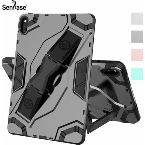 Shockproof Armor TPU+PC Portable Hand Strap Stand Tablet Cover For Huawei MatePad 10.4 inch 2020 BAH3-W09 BAH3-AL00 Case