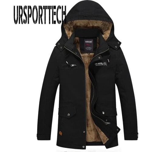 URSPORTTECH Men's Jackets Parkas