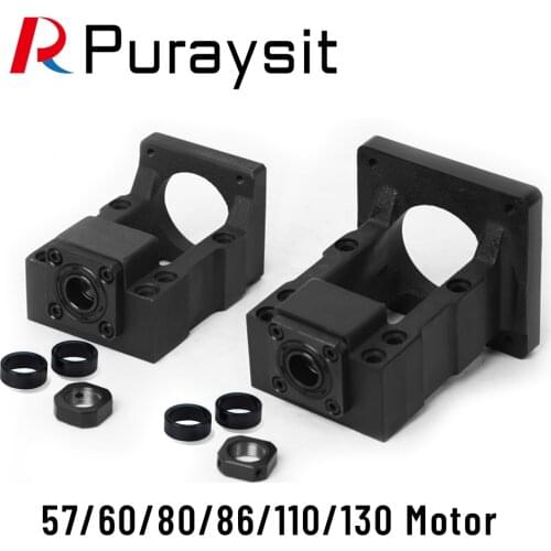 Screw Motor Integrated Seat 60 80 110 130 Servo Motor Seat 57 86 Motor Stepper Motor Fixed Seat